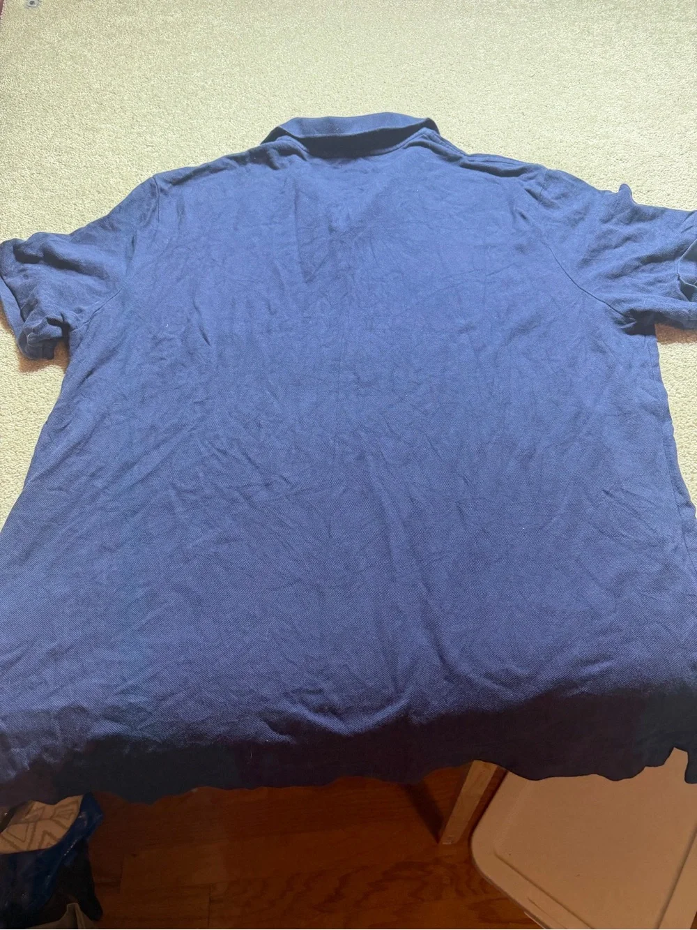 Polo Ralph Lauren Polo Shirt Adult XXL Short Sleeve Dark Blue W/ Red Pony Mens